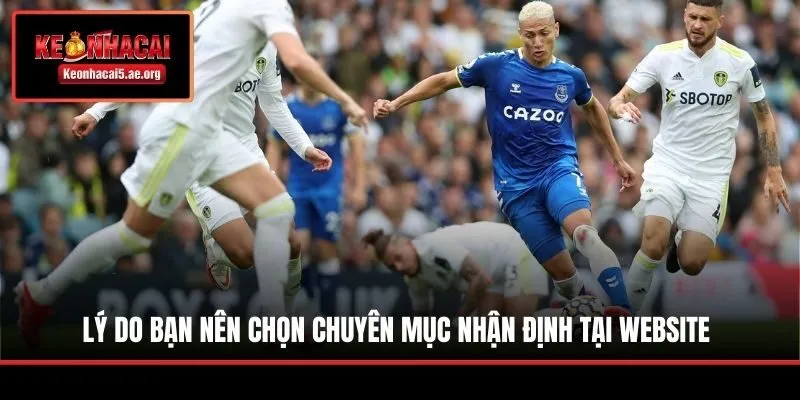 Lý do bạn nên chọn chuyên mục nhận định tại website